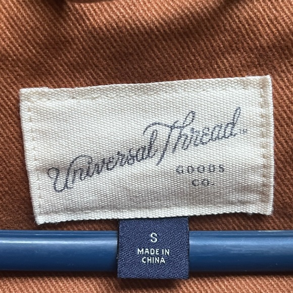 Long Universal Thread Coat Burnt Orange - Picture 3 of 6